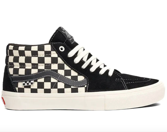 Sk8 hi platform checkerboard online