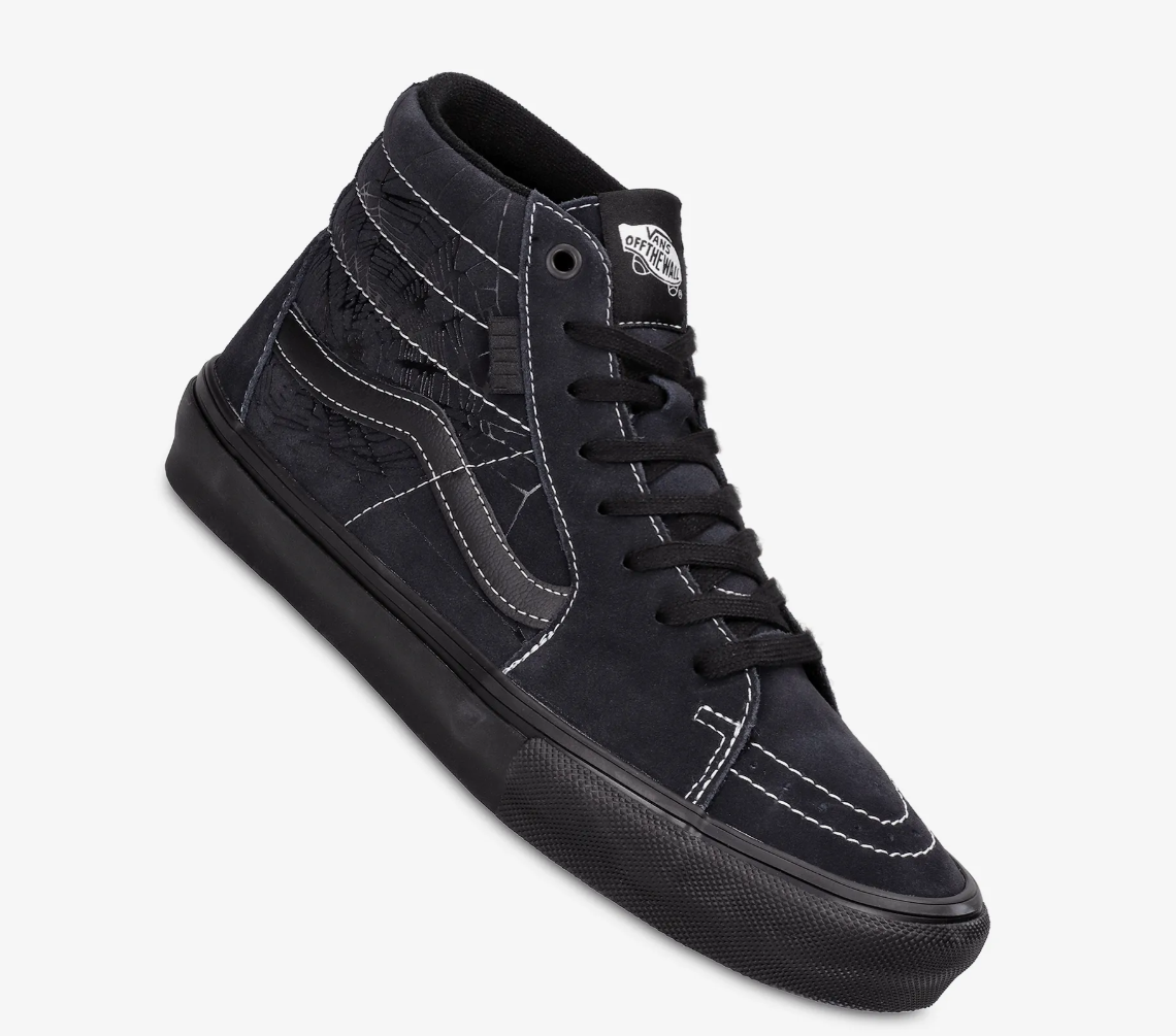 Vans Sk8 hi web dark grey black