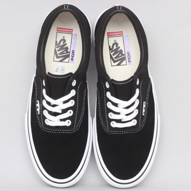 Vans era pro 2025 black white white