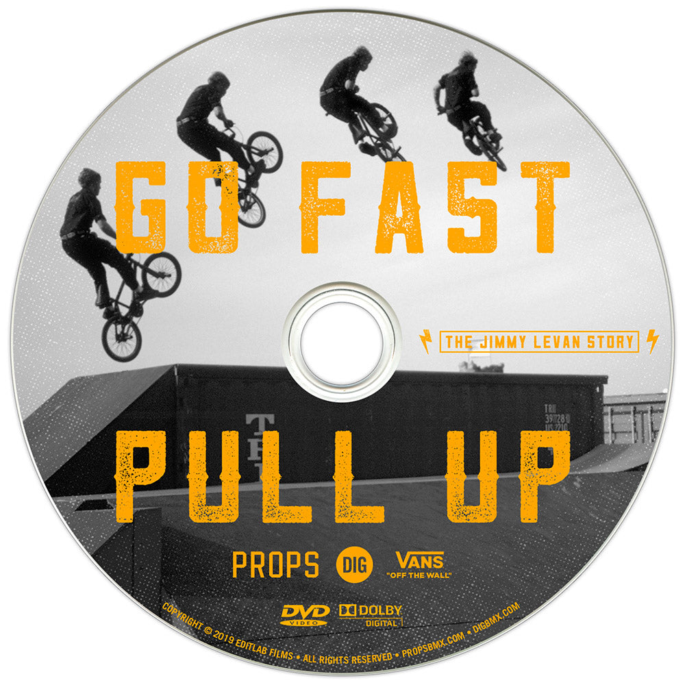 Go Fast Pull Up Jimmy Levan Documentary DVD Volt BMX