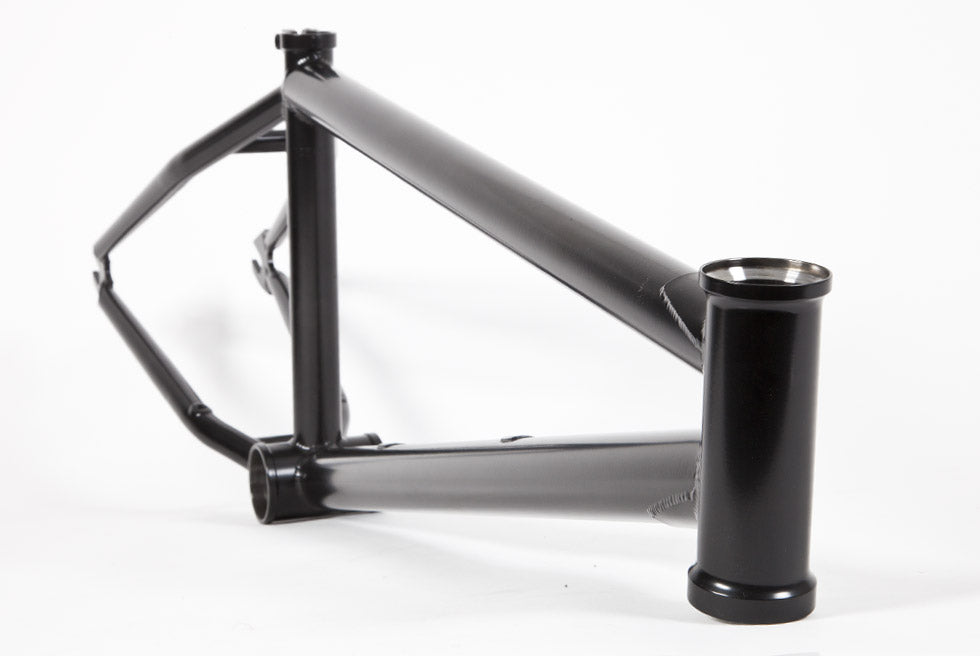 Matte black deals bmx frame