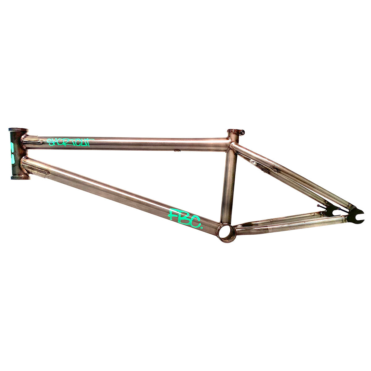 FIT Shortcut V2 Frame Gloss Raw – Volt BMX