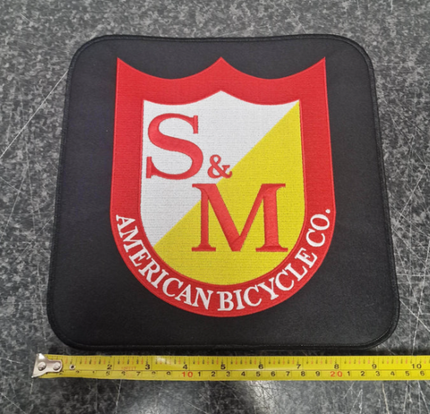S&M 10" shield patch