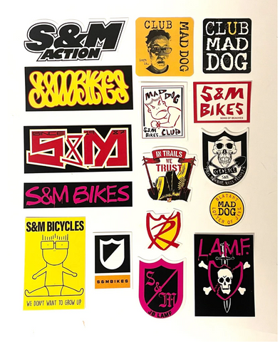 S&amp;M 2024 Spring 16 Pack of stickers