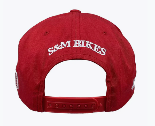 S&M Ride American Bikes Again Hat - Red