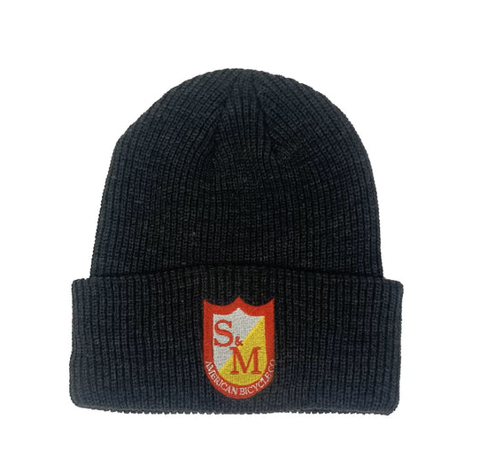 S&M Ribbed Cuffed Beanie (assorted colours)