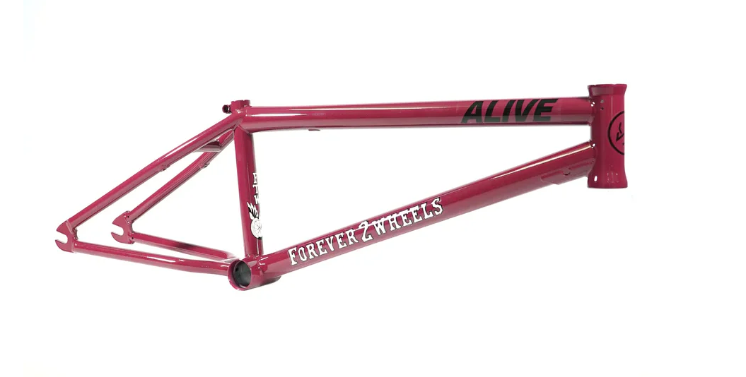Alive FTW burgundy