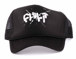 Cult shattered trucker cap