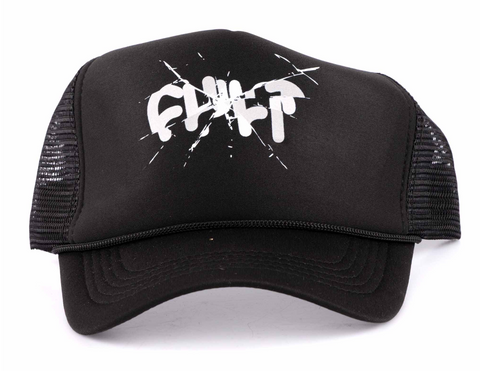 Cult shattered trucker cap