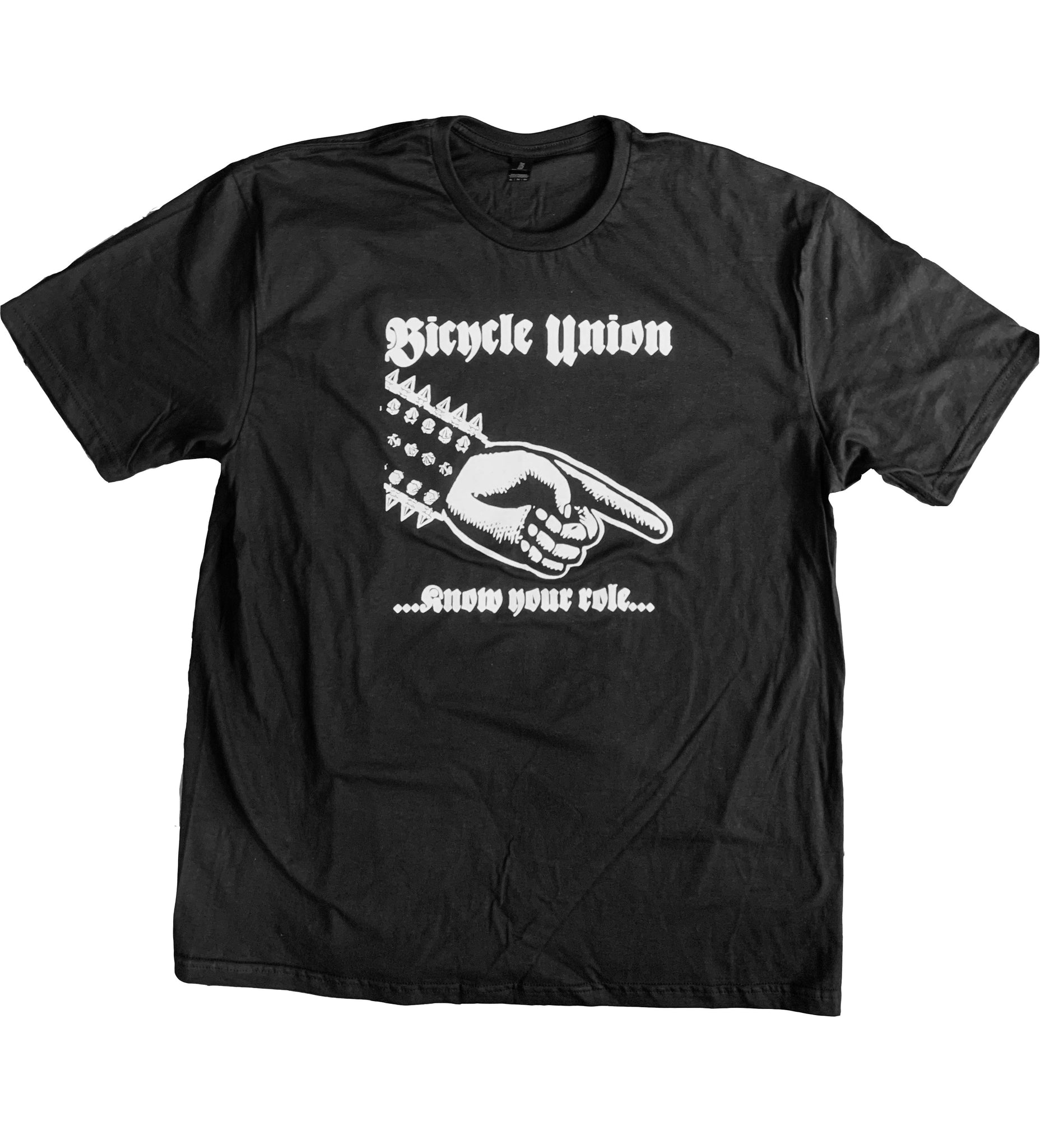 Bicycle Union know your role t shirt