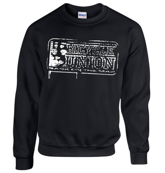 Bicycle Union Map crew sweat