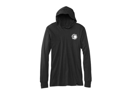 Shadow Marks long sleeve hooded t-shirt