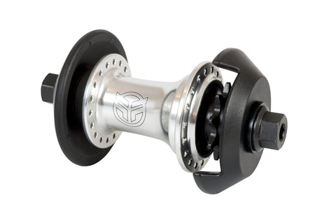 Federal RHD Stance 14mm female bolt cassette hub with guards Polished 9 tooth