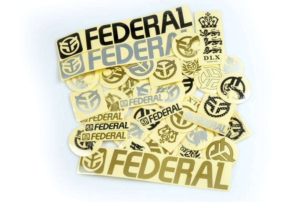 Federal 39pc sticker pack