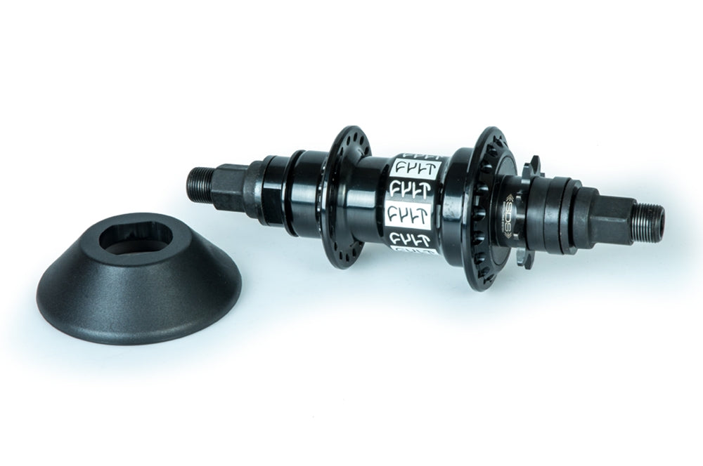 Cult Crew SDS cassette hub with NDS guard Black 9 tooth