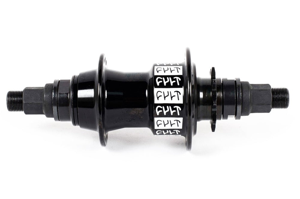 Cult LHD Crew freecoaster hub with NDS hubguard Black 9 tooth
