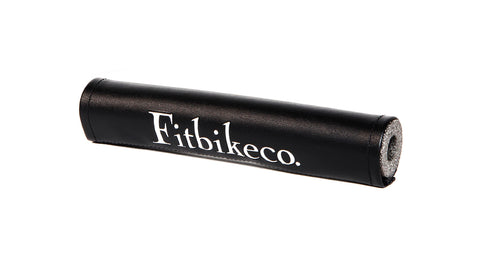 FIT Handlebar Pad Black Faux Leather