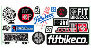 FIT Dodger Sticker Sheet 4" x 9"