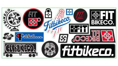 FIT Dodger Sticker Sheet 4" x 9"