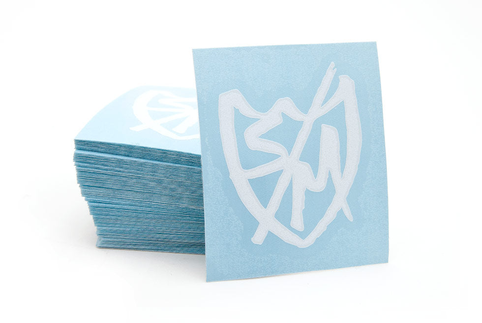 S&M Die Cut Sharpie Shield Stickers 2.5" (100 Pack)