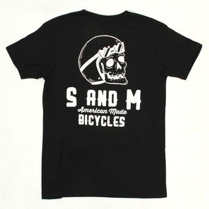 S&M Helmet Skull T shirt