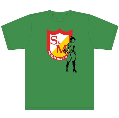 S&M whip girl green pantera t