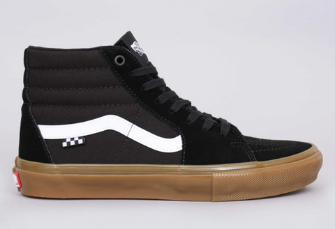 Vans Sk8 hi black/white/gum
