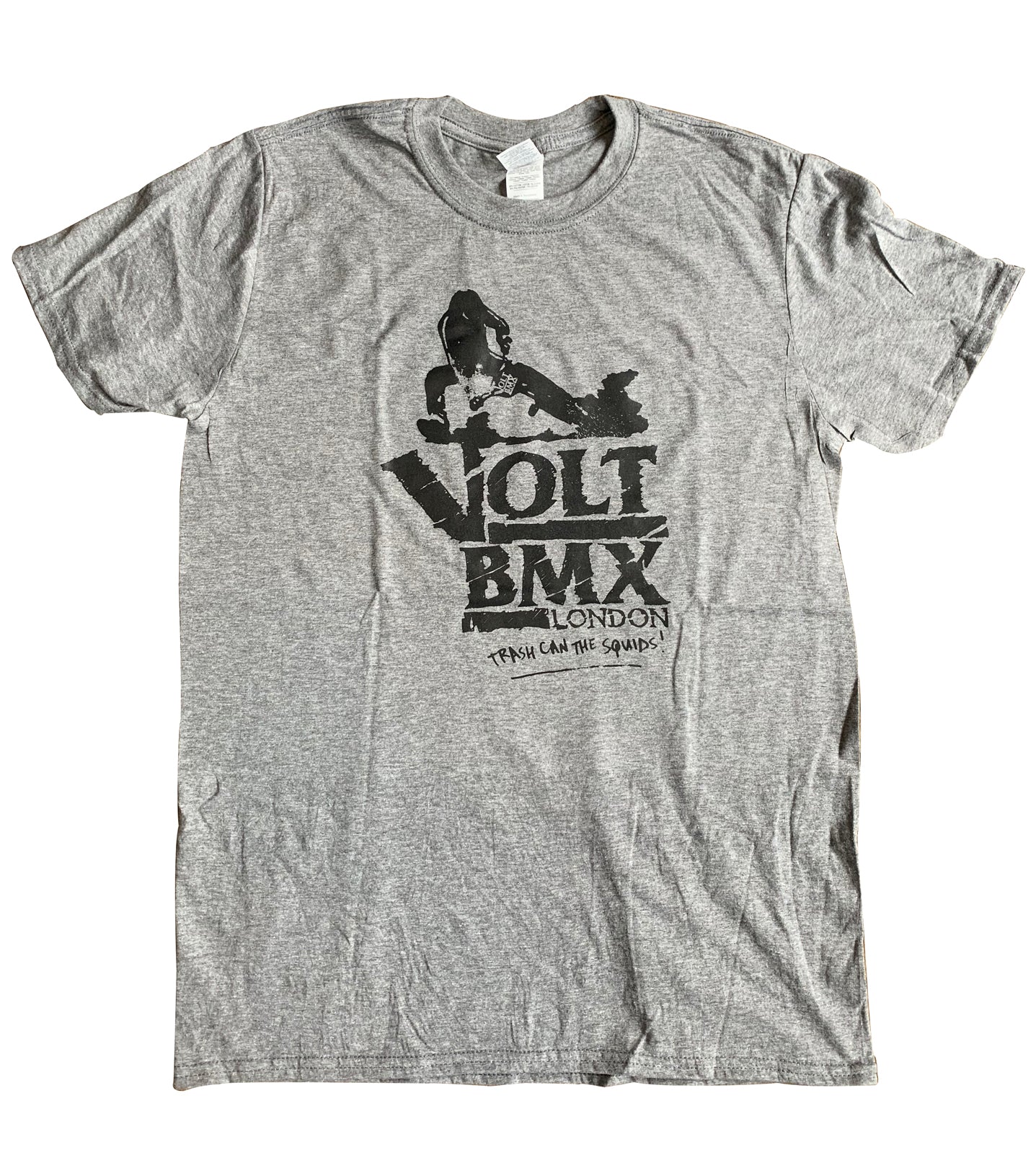 Volt BMX trash can the squids t shirt