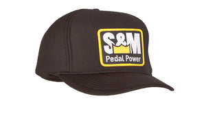 S&M Pedal Power All Foam Winter Trucker Hat Black