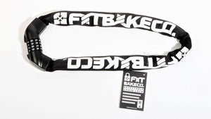 FIT Resettable Chain Lock Black