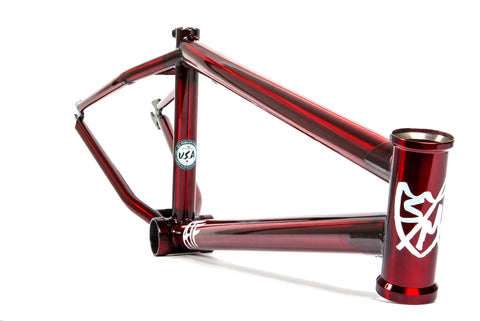 S&M ATF 22" Wheel Frame Trans Red