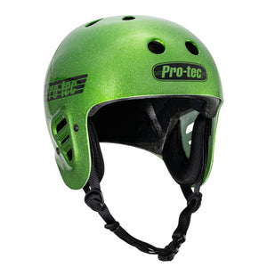 Pro-Tec Full Cut Certified Helmet Candy Green Flake