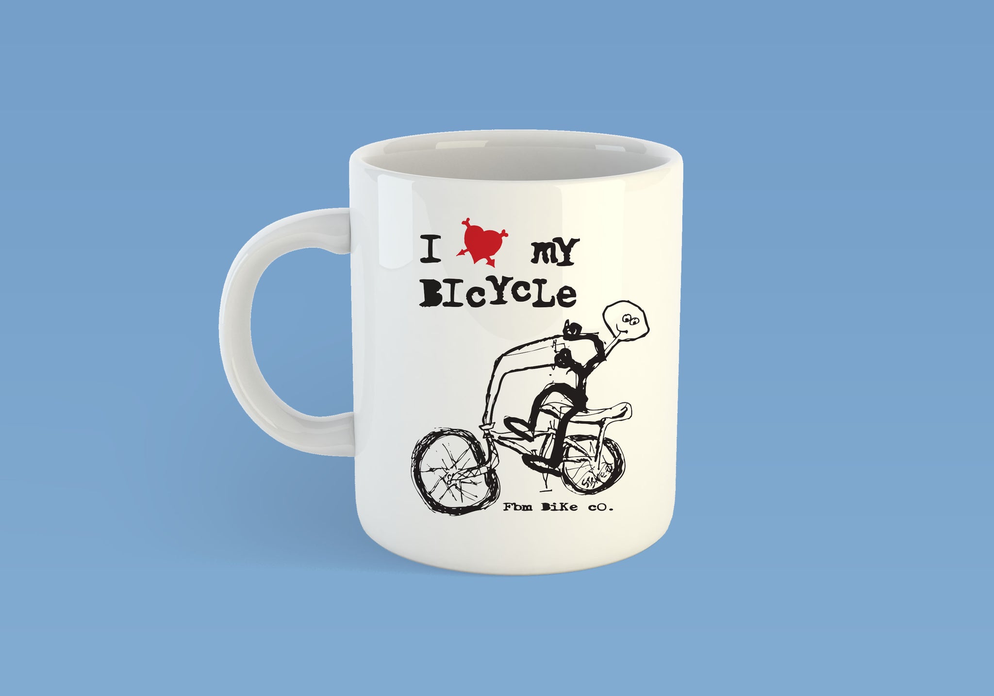 FBM I Love My Bicycle Mug