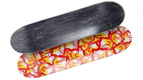 S&M Shield Print 8" Skate Deck