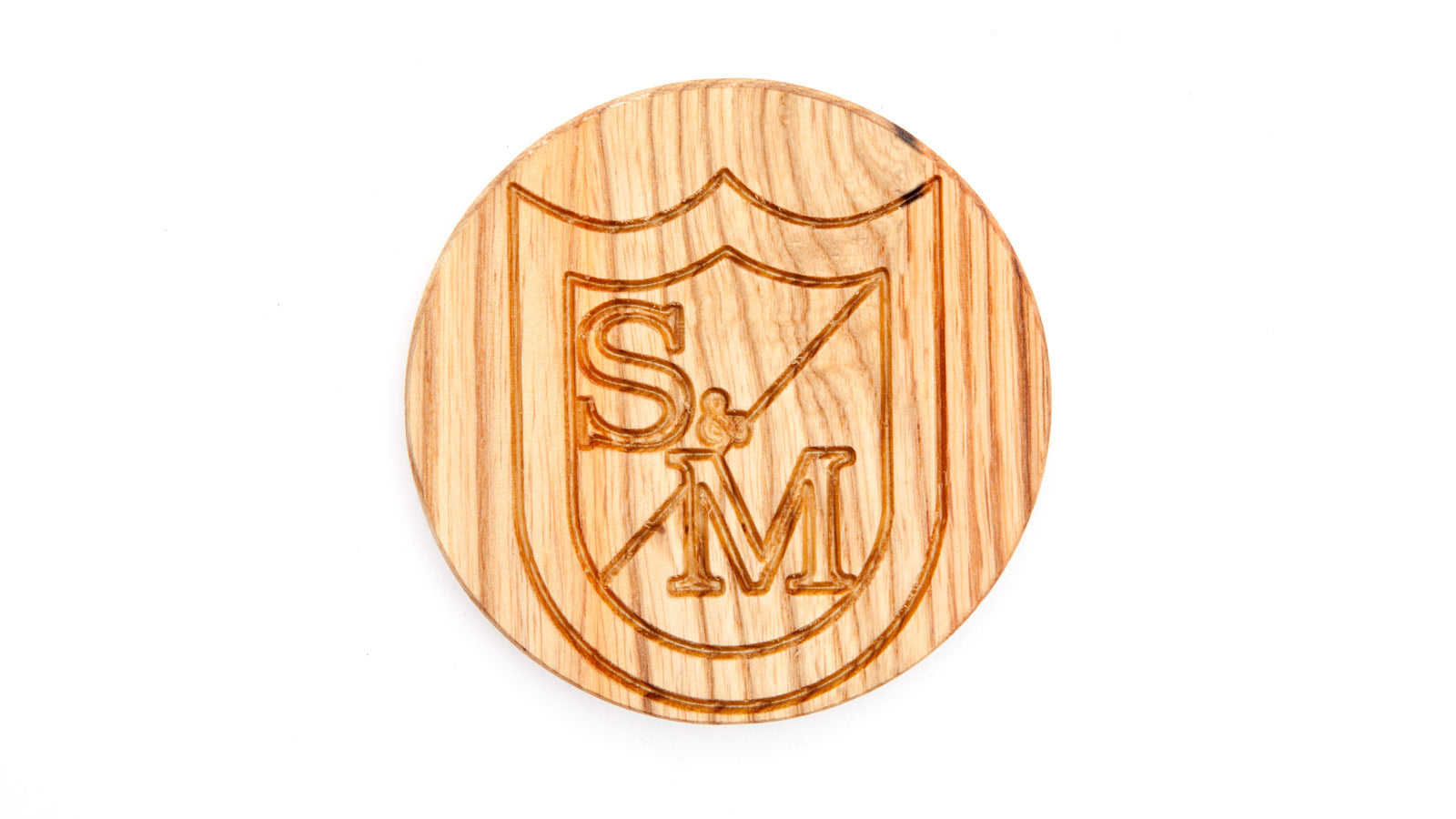 S&M Wood Coaster