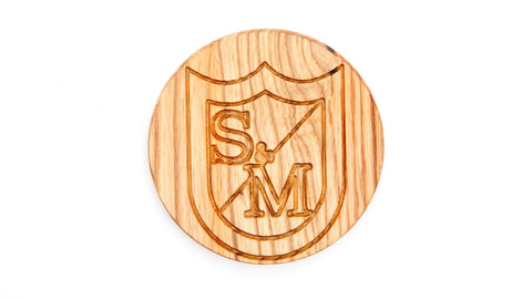 S&M Wood Coaster