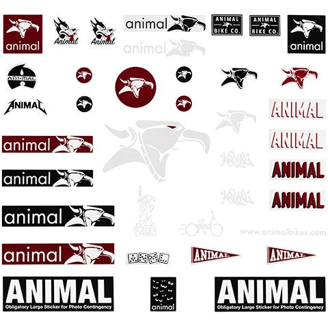 Animal Assorted Sticker Pack
