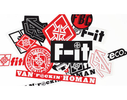 FIT Assorted Sticker Pack
