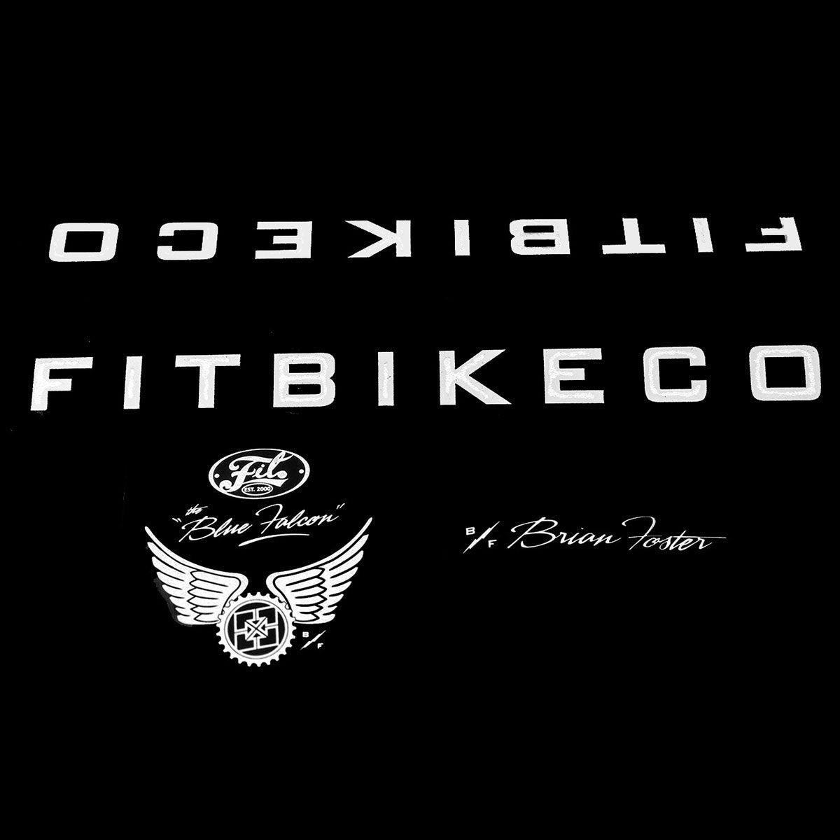 FIT BF Frame Sticker Pack – Volt BMX