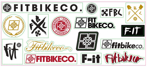 FIT Sticker Sheet 4x9