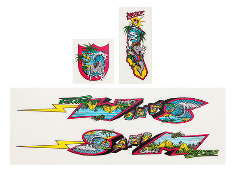 S&M Hucker Surf Frame Sticker Pack