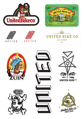 United Sticker Sheet 6" x 8"