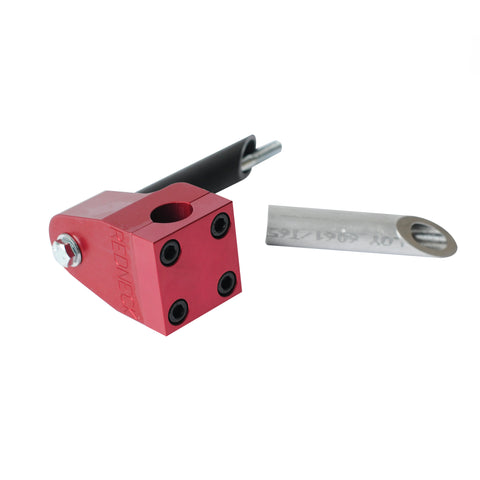 S&M Retro Shafted neck Stem Red