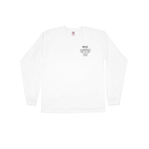 Relic Archer Longsleeve T-Shirt White XL