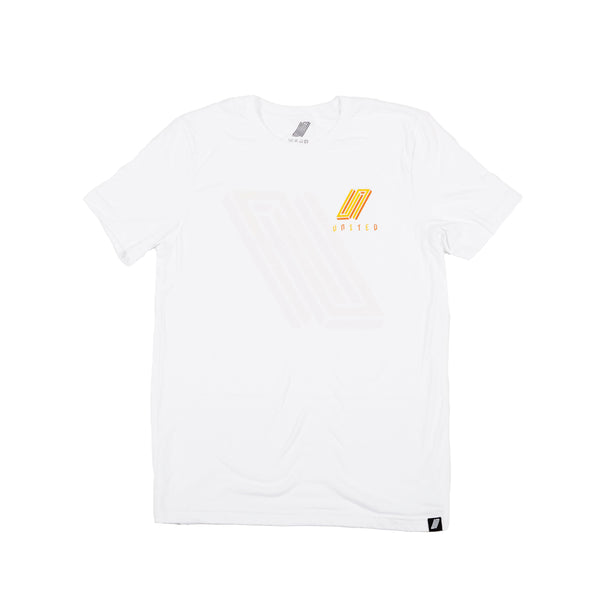 United Reborn T-Shirt With Orange Print