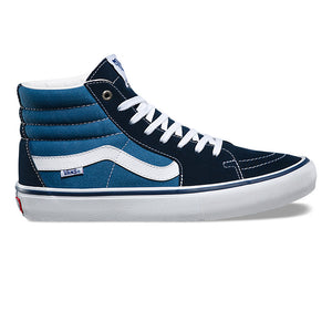 Vans sk8 hi pro on sale blue