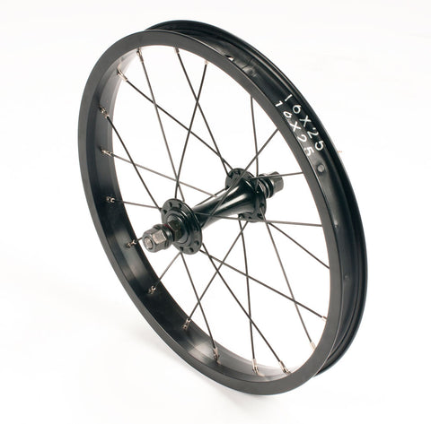 United Supreme 16" Front Wheel Black